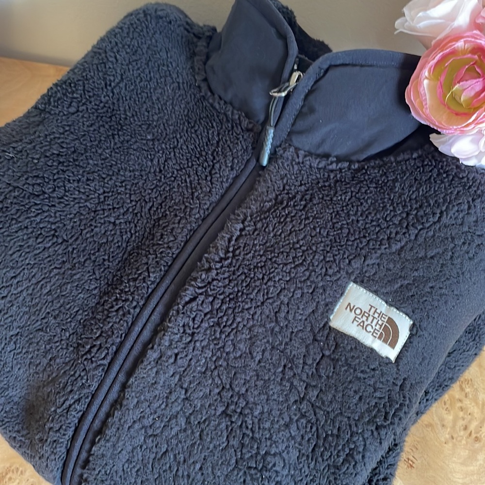 •TNF• Cozy Fleece Zip Up Jacket